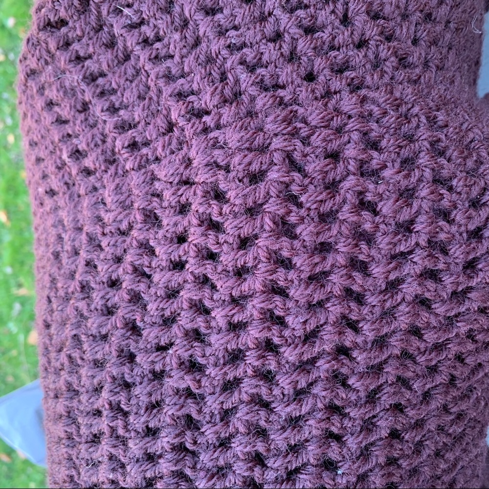 ✨Vintage✨Hand Crochet cape shrug✨Mint condition - Picture 6 of 6